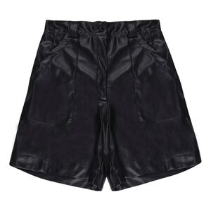 THE NEW SOCIETY 
Recycled Leather Shorts